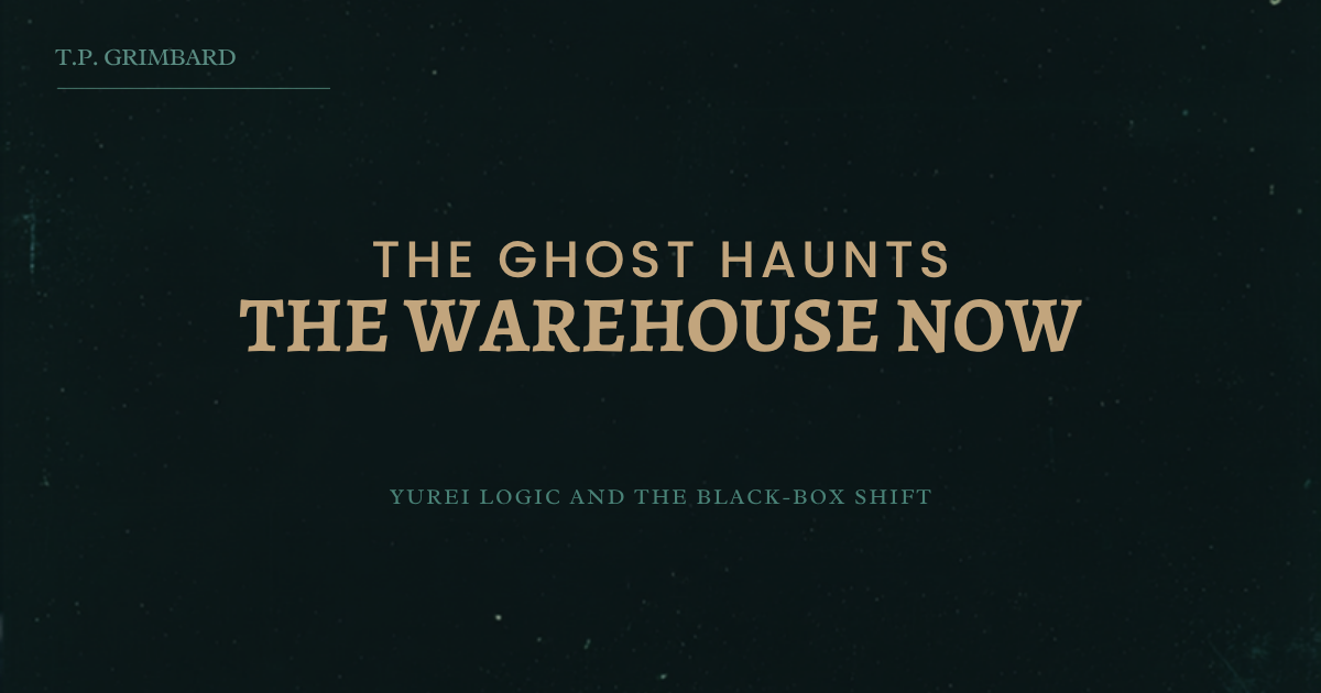 The Ghost Doesn’t Haunt the House Anymore. It Haunts the Warehouse.