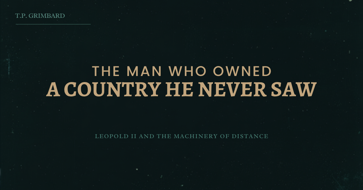 The Man Who Owned a Country He Never Visited