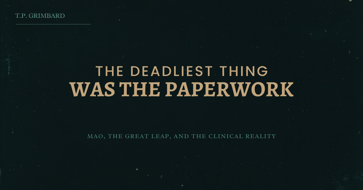 The Deadliest Thing Humans Ever Did Was Fill Out the Paperwork Wrong