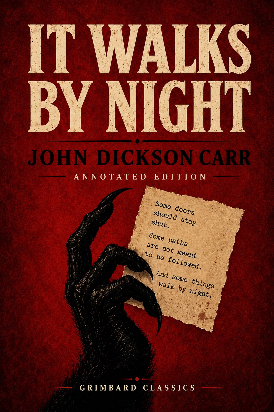 It Walks By Night (Annotated)