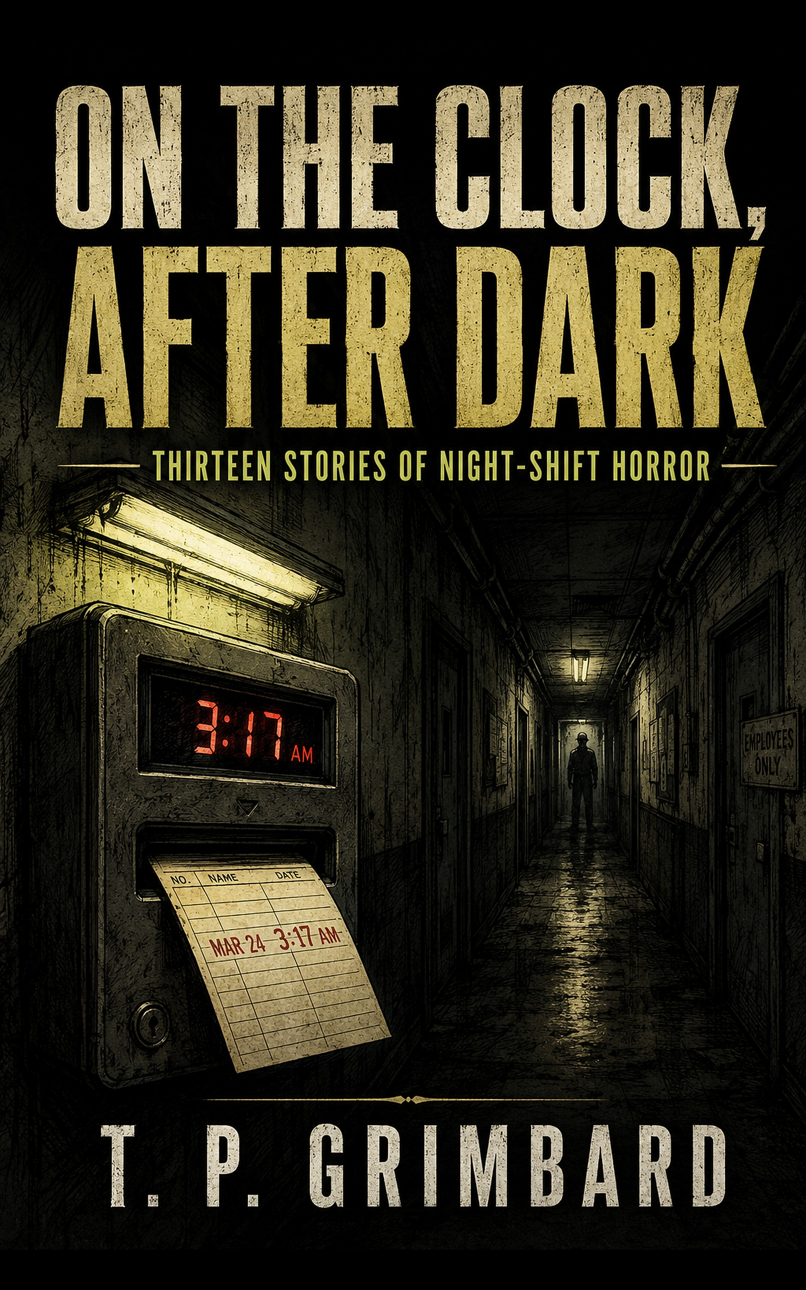 Cover of On the Clock, After Dark by T. P. Grimbard