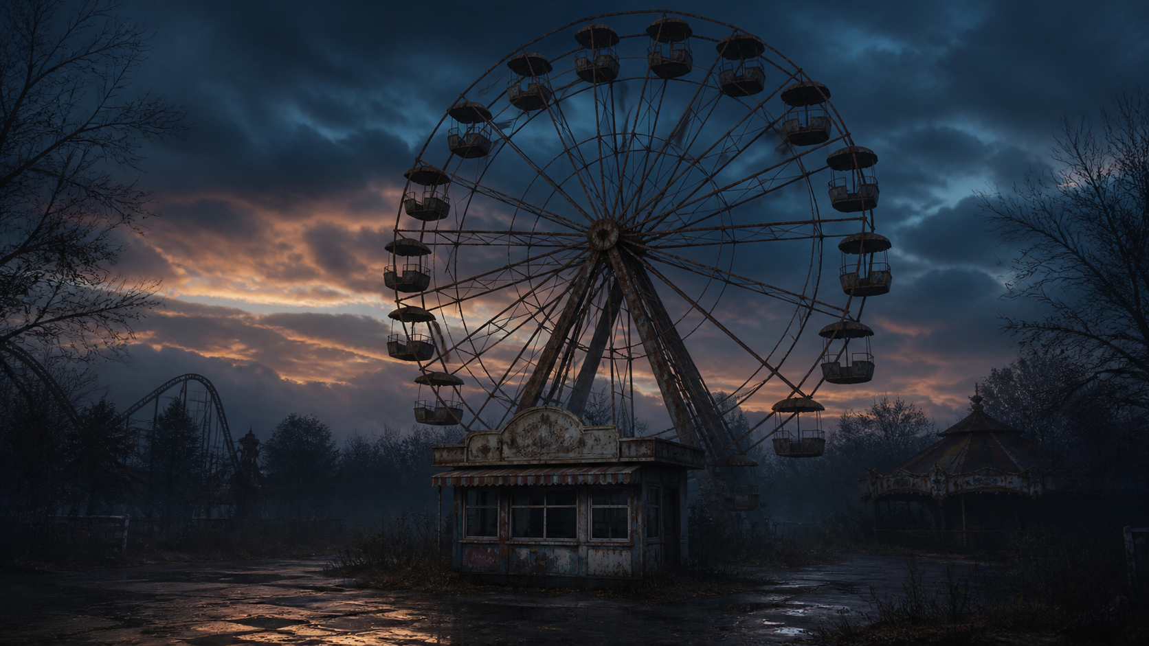 Why Are Abandoned Amusement Parks So Scary?